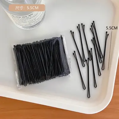 Elegant side clip new black hair clip, fringe clip, hair styling fixed hair clip, hair clip hair accessories, 40 pieces - 10