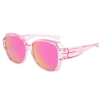 HD Polarized Clip-On Sunglasses for Myopia, Large Frame - 8