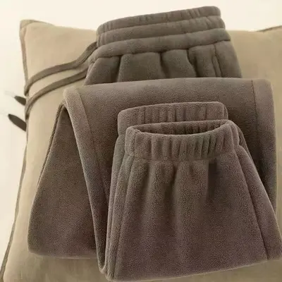 Men's Fleece-Lined Thick Casual Sweatpants Winter Style