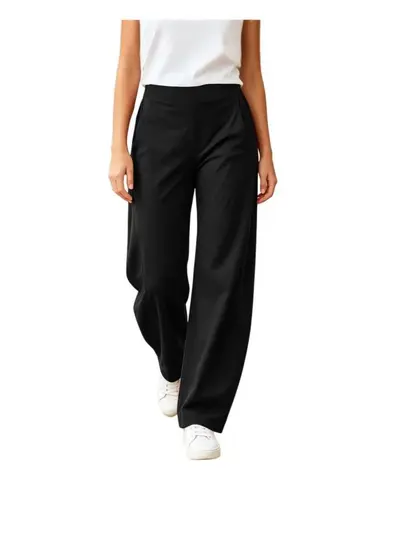 Loose Wide-Leg Streetwear Pants, Japanese-Korean Style Saber-Cut