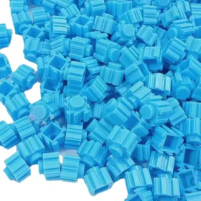 8 mm Small Connecting Blocks for Children, DIY Pixel Art Set - 6