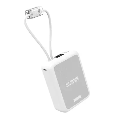 Cross-Border 20000mAh Power Bank with 3C Certification Fast Charging Large Capacity Customizable Powerbank Mini with Built-in Cable - 7