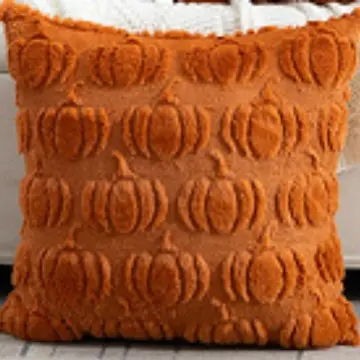 In Stock Halloween Pumpkin Pillow Cover Double-Color Quilted Sofa Cushion Cross-Border Recommended Home Textile Holiday Party Decoration - 4