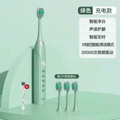 Sonic Rechargeable Waterproof Electric Toothbrush - 11