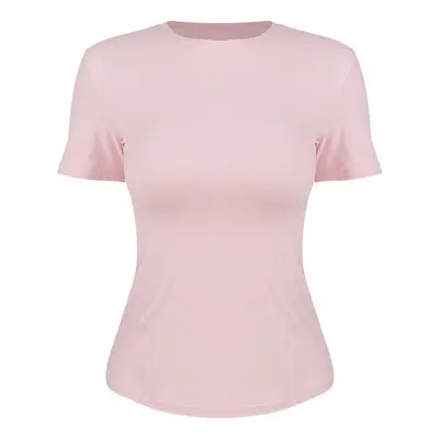 Women's Yoga Top, High Elasticity, Short Sleeve, Breathable - 7