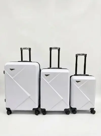 Trolley Suitcase 3-Piece Set, 20/24/28 inch, Single Zipper - 6