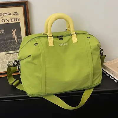 Large Capacity Lightweight Travel Bag Tote Shoulder Bag Yoga Fitness Bag Portable Expandable Storage Luggage Bag - 10