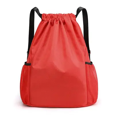 Sports Backpack with Printable Logo, Water-Resistant Drawstring - 11