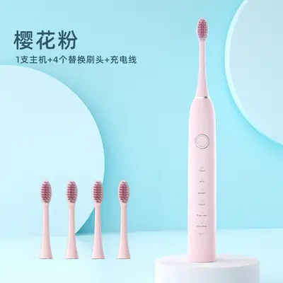 Rechargeable Soft-Bristle Automatic Electric Toothbrush and Water Flosser Set, Couple Styl - 9