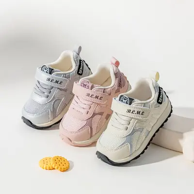 Kinder-Lauflernschuhe atmungsaktiv, weiche Sohle, rutschfest