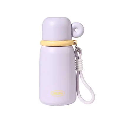 Mini-Thermobecher aus 316er Edelstahl für Damen, hübsch und kompakt, tragbare Taschentrinkflasche, langanhaltend kalthaltend, handliche Trinkbecher