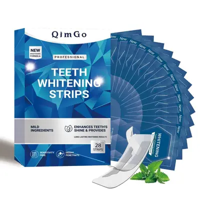 Residue-Free Dry Teeth Whitening Strips - 6