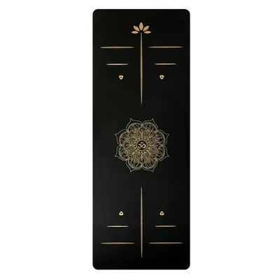5 mm kalın kaymaz doğal kauçuk yoga matı, PU yüzeyli, spor ve dans için - 9