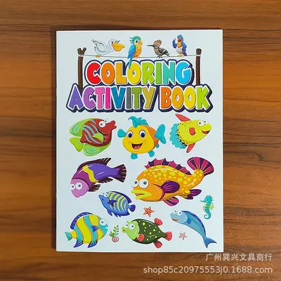 Cartoon-Malbuch für Vorschulkinder - 3
