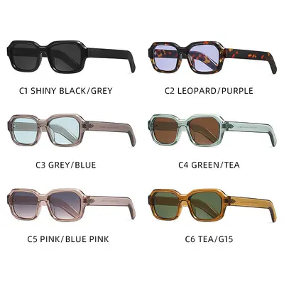 Unisex Sunglasses with UV Protection, Minimalist Design, Suitable for Driving
