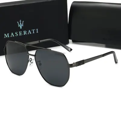 Maserati Men's Polarized Sunglasses, Large Frame, 2025 Model, Driving Glasses - 5