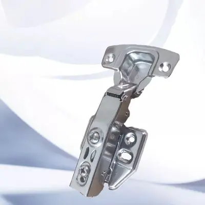 Stainless Steel Silent Hydraulic Soft-Close Hinge for Cabinet Doors - 4