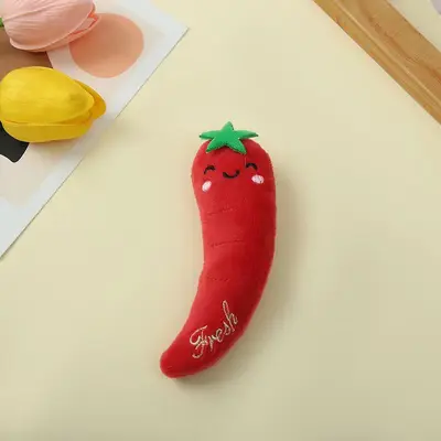 Isırmaya dayanıklı peluş kedi oyuncağı, karikatür tasarım, catnip içerikli