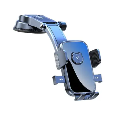 Car Phone Holder with Large Suction Cup, Rotatable, Anti-Vibration, Universal - 6