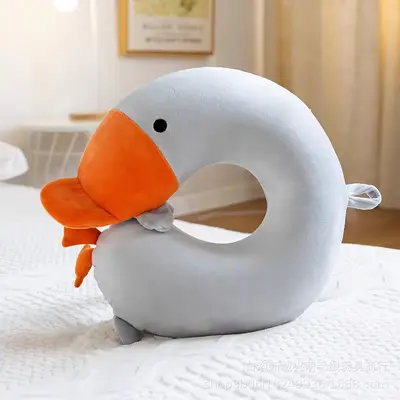 U-şekli memory foam boyun yastığı, taşınabilir - 7
