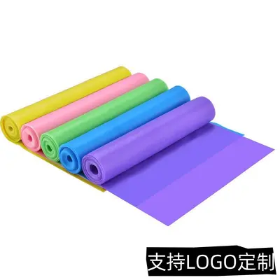 Fitness Resistance Band, TPE Elastic Yoga and Pilates Band