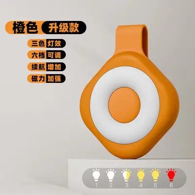 多功能磁吸手电筒户外强光迷你钥匙扣充电电筒工作led照明补光灯 - 11