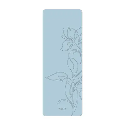 pu+天然橡胶瑜伽垫专业防滑健身地垫女士家用运动加厚垫拉伸