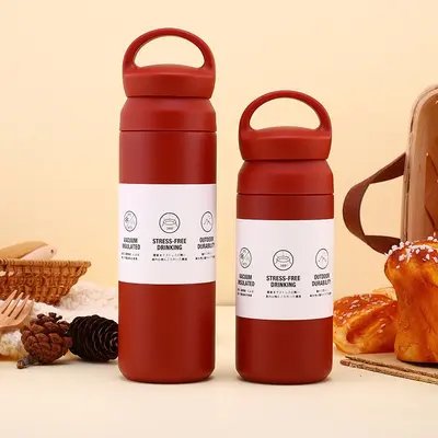 14oz Yalıtımlı Bardak ve 12oz Kulplu Bardak Serisi, Küçük Ağızlı Şişe - 13