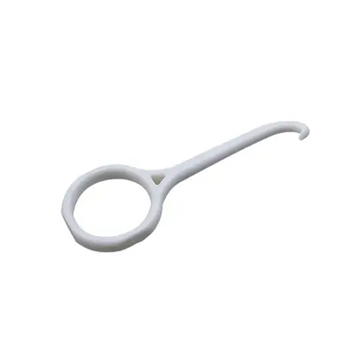 Orthodontic aligner removal hook tool