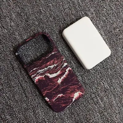 适用iPhone18Promax凯夫拉纹磁吸手机壳苹果17碳纤维纹半包保护套 - 10