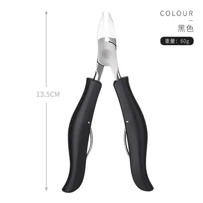 Spezielle Nagelschere für Nagelrillen, Heimtyp-Nagelschere mit Adlerschnabel für eingewachsene Nägel, Fußnagelschere, Pediküremesser, Maniküre-Werkzeugsatz - 9