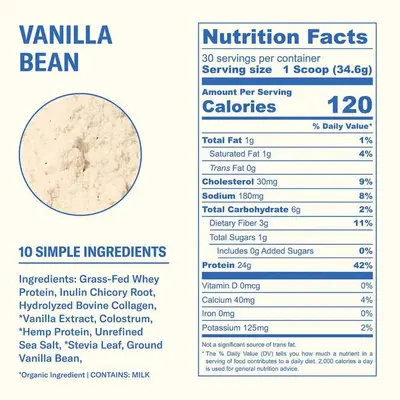 Collagen Protein Powder 37 g Bag Dietary Supplement