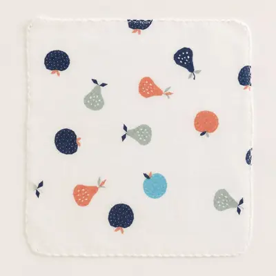Reines Baumwoll-Mull-Spucktuch Klasse A, Baby-Quadrat - 7