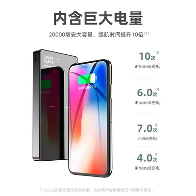 20000mAh Yüksek Kapasiteli Hızlı Şarj Cihazı PD22.5W Flaş Şarjlı 15W Kablosuz Hızlı Şarj Akıllı Telefon Taşınabilir Güç Kaynağı Ultra İnce