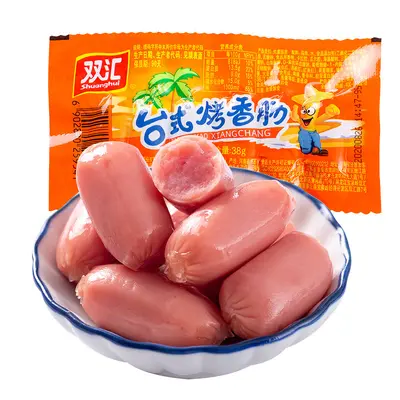 Maiswurst und würzige knusprige Wurst - 8