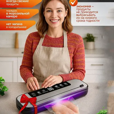Çok fonksiyonlu vakum paketleme makinesi, gıda saklama - 4