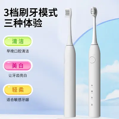 P1 Sonic Electric Toothbrush, 3 Adjustable Cleaning Modes, Modern Minimalist Design - 3