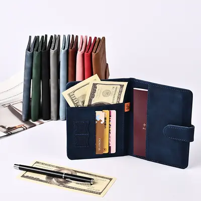 Magnetic passport holder, retro, scratch-resistant - 3