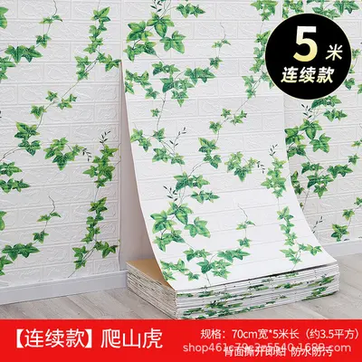 Self-Adhesive Wallpaper, Modern Minimalist, Waterproof, 5 Metre Roll - 9