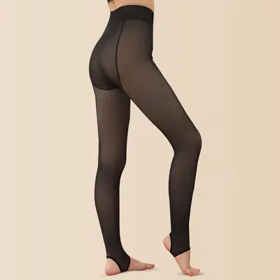 Dünne transparente Strumpfhose für Sommer und Herbst, bauchformend - 11