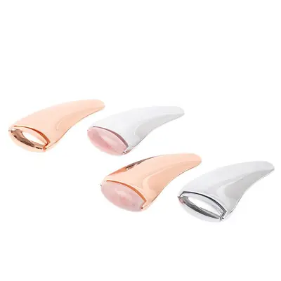 Jade Silindirli Yüz Masaj Aleti, Metal Gua Sha Plakası, Kaldırıcı Masaj Cihazı - 6