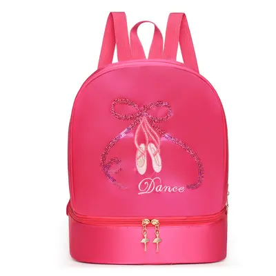 Children's Dance Backpack with Separate Shoe Compartment - 12