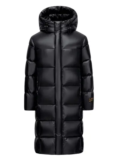 Black Gold 2026 Down Jacket Couple Unisex Style New Knee-Length Long Thickened Outer Coat Winter 500g Goose Down