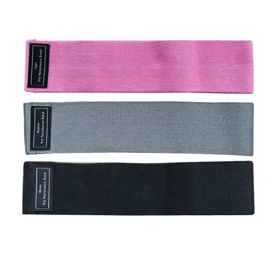 Squat Booty Loop Yoga Resistance Band Set, Anti-Slip Circular Elastic Bands - 11