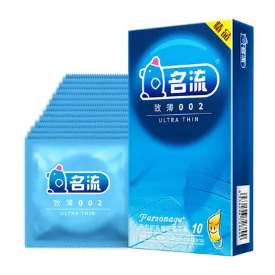 Ultra-Thin Hyaluronic Acid Condoms, 10 Pack