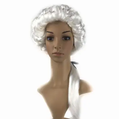 Keten sarısı altın karışımlı moda peruk, cosplay ve kostüm için - 11