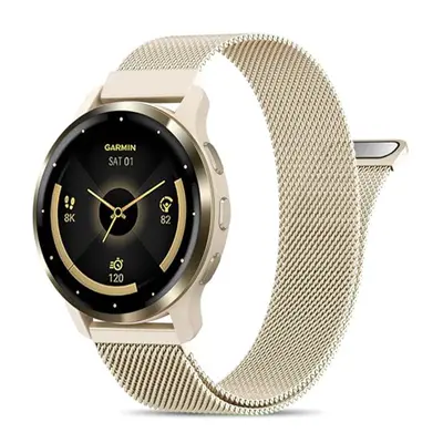 Garmin Venu ve Forerunner 570/265/255 uyumlu Milanese metal kordon - 13