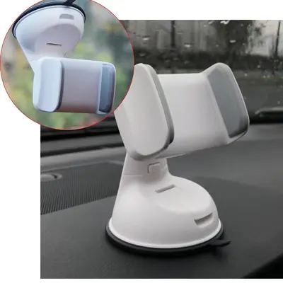 In-Car Phone Holder with Suction Cup Mount - 13