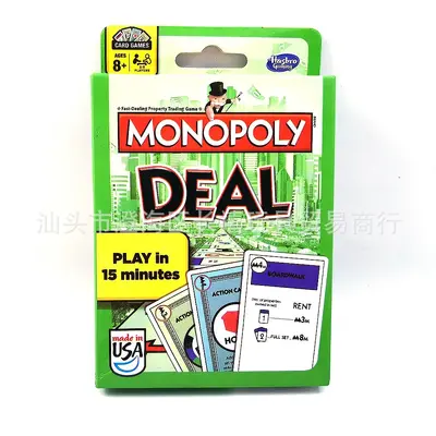 English Tin Box Real Estate Tycoon Card Board Game DEAL MONOPOL - 11