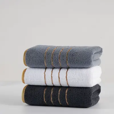 Mercan polar havlu 8 parça banyo seti yumuşak emici - 7